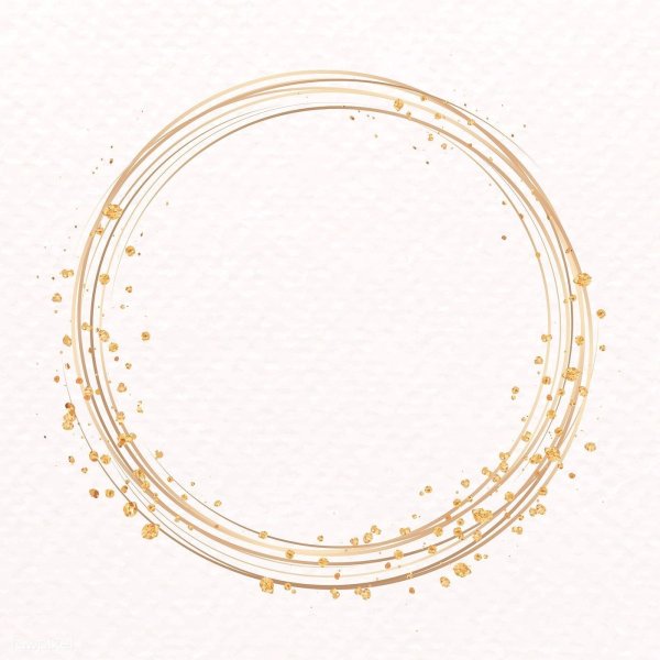 Круглая рамка для надписи