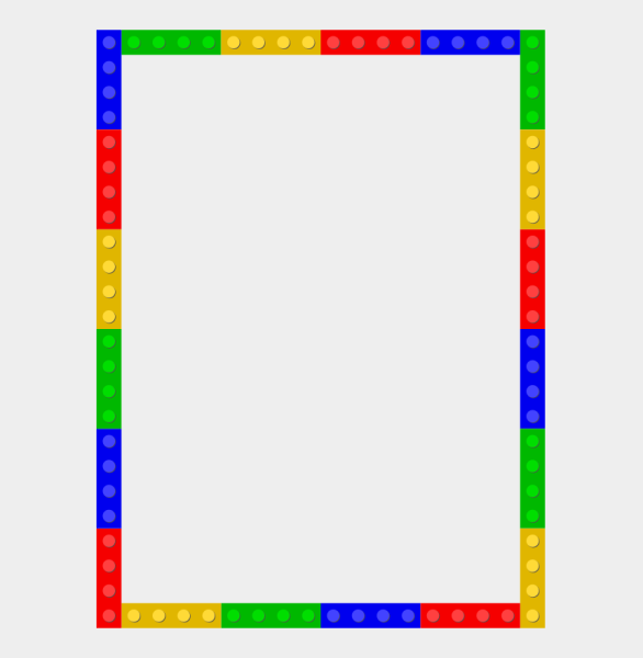 Рамка лего