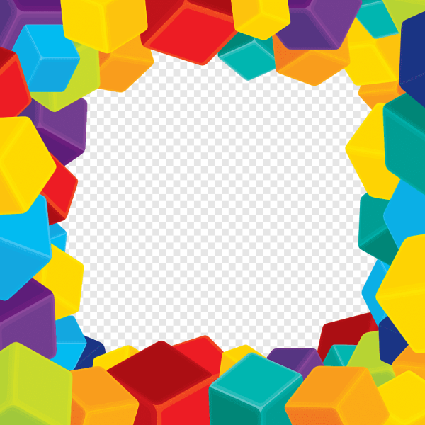 Рамка кубики