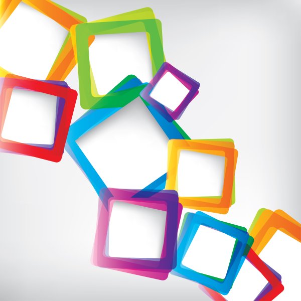 Цветные рамки для фотографий