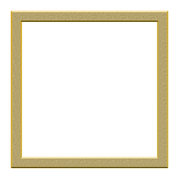 Золотая рамка прямоугольная