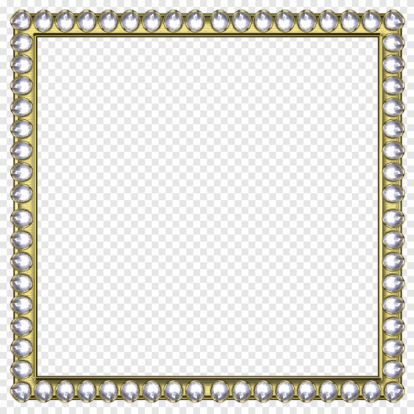 Золотая квадратная рамка