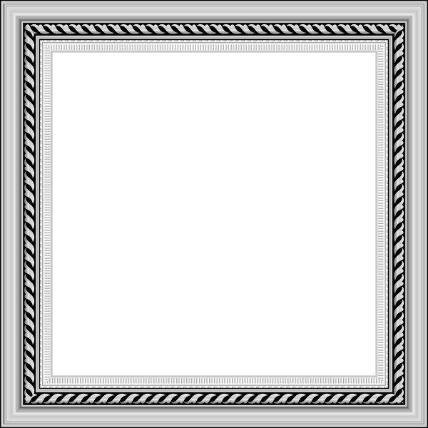 Серебряная рамка