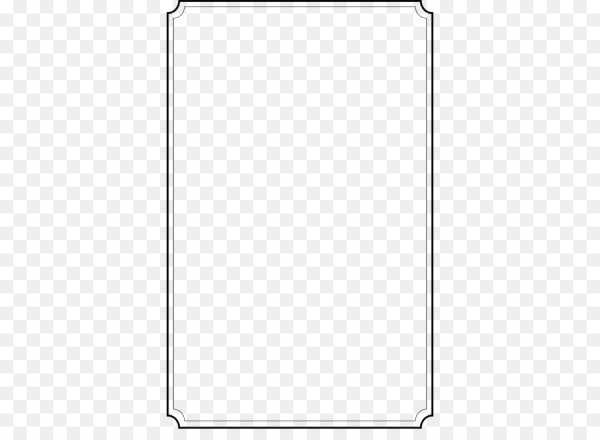 Рамка с вогнутыми углами