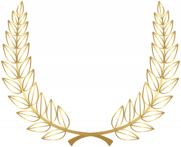 Золотые лавровые венки