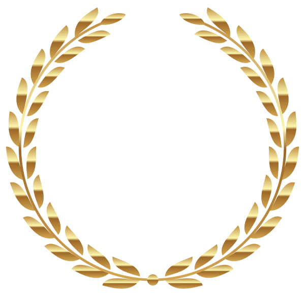 Золотые лавровые венки