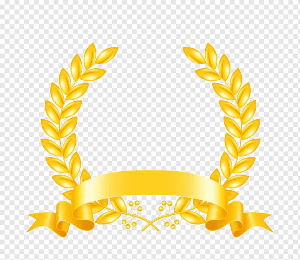 Лавровый венок с лентой