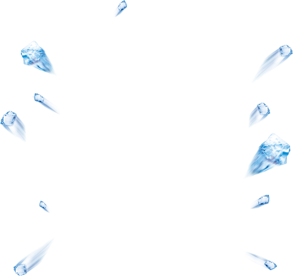 Эффект льда на прозрачном фоне