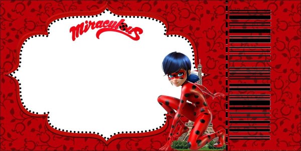 Рамочка в стиле леди баг