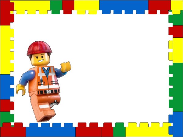 Рамка с лего конструктором