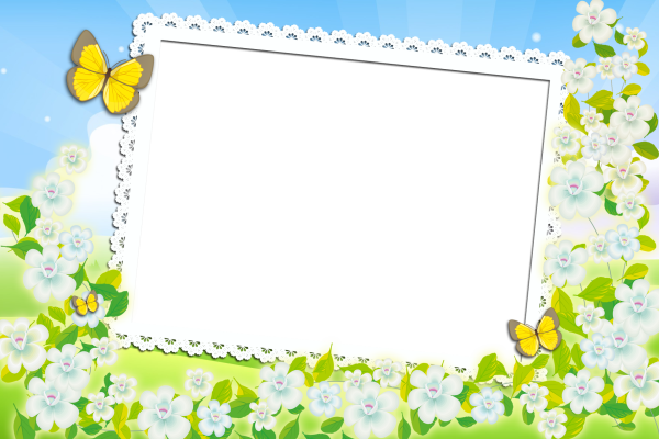 Весенняя рамка