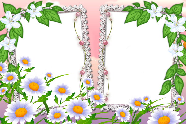 Красивая летняя рамка