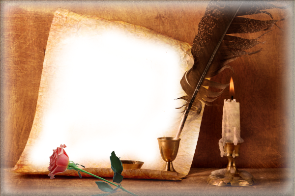 Рамка для писателя