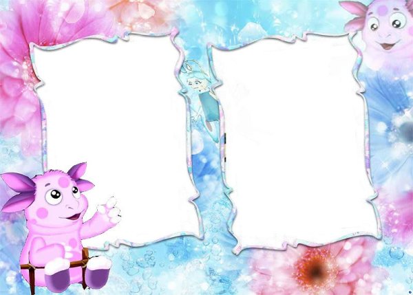 Рамка Лунтик