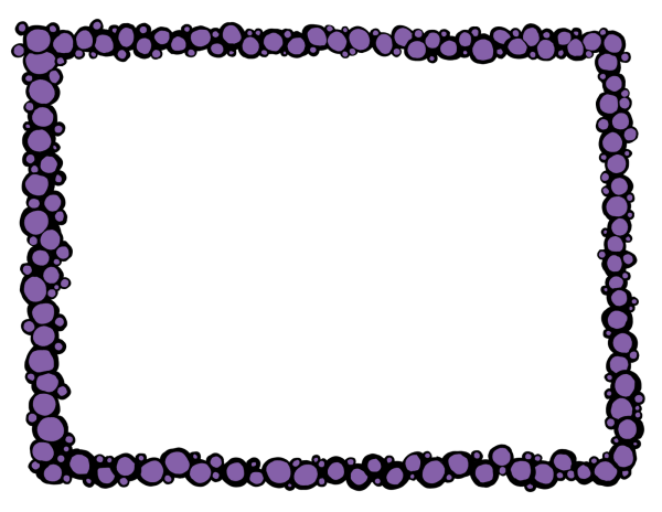 Пиксельная рамка на прозрачном фоне