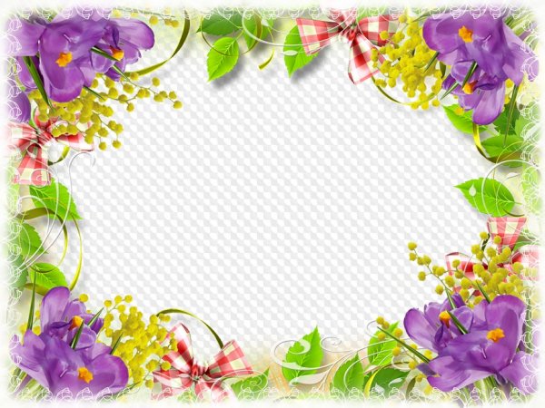 Рамка Цветочная для ребенка