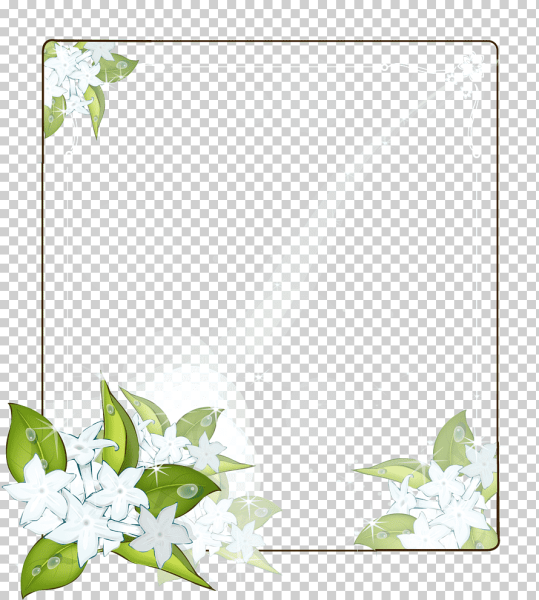 Весенние рамки для оформления