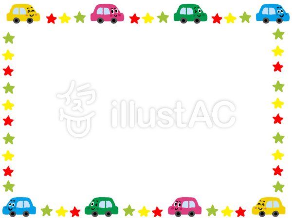 Рамка с машинками для текста