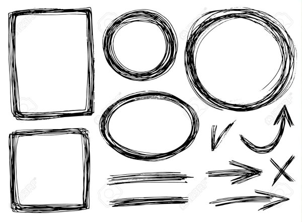 Рамка маркером