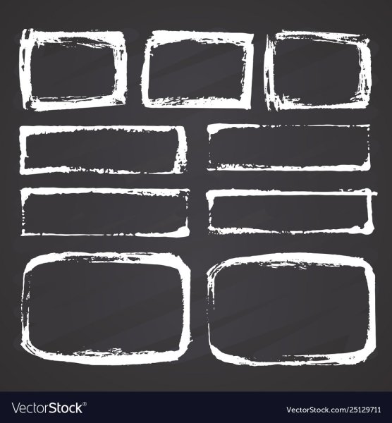 Рамка мелом