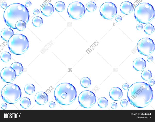 Рамка мыльные пузыри