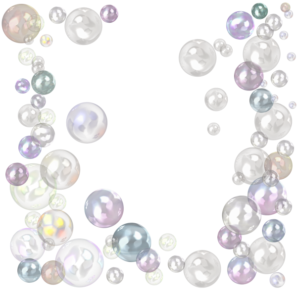 Фоторамка пузырьки