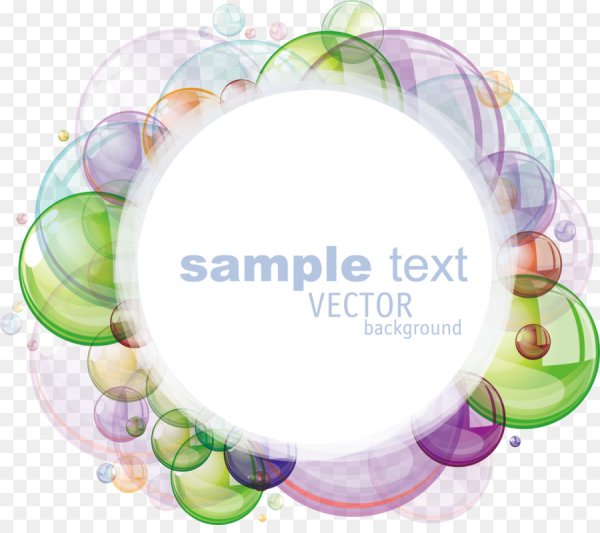 Фоторамка мыльные пузыри