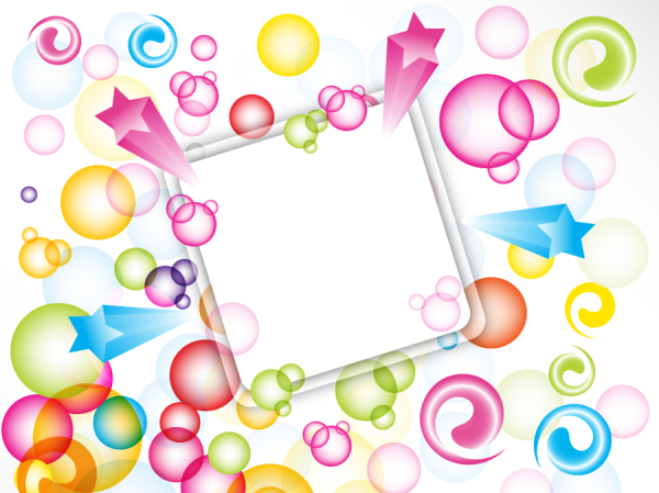 Рамка пузыри