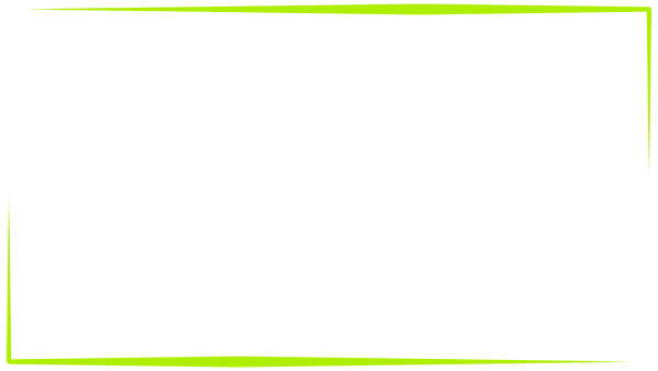 Зеленая рамка на прозрачном фоне