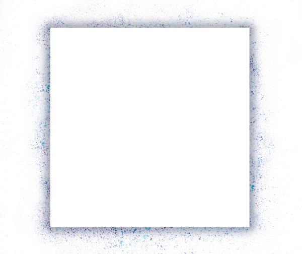 Белый квадрат с рамкой