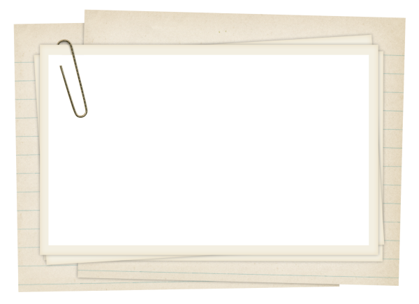 Белая бумажная рамка