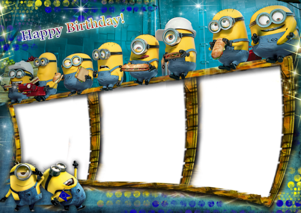 Фоторамка Миньоны