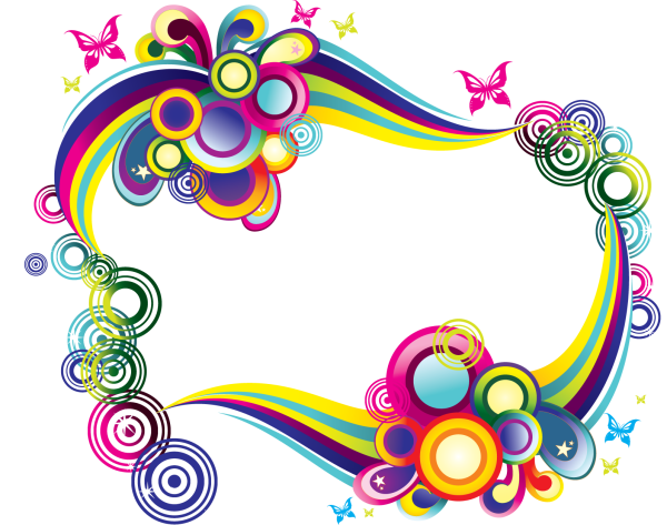 Яркая рамка