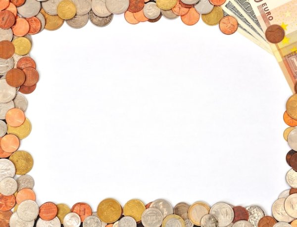 Рамка для текста деньги