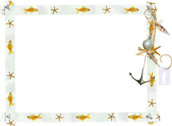 Рамка для текста морская тематика
