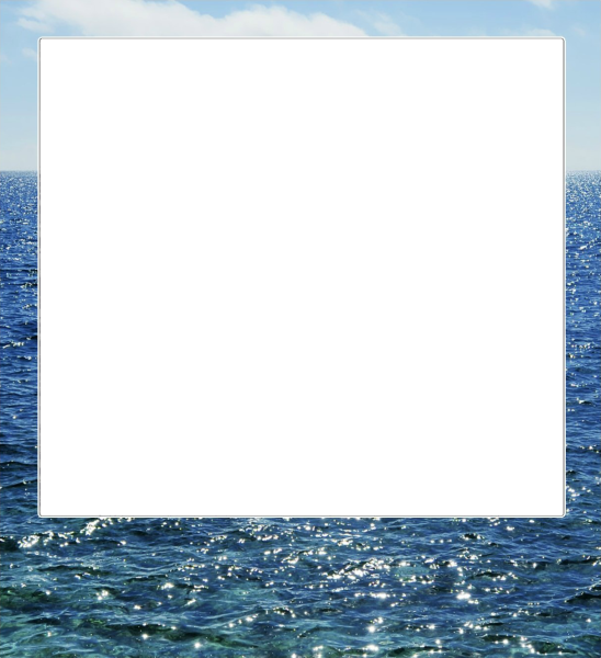 Фоторамка море