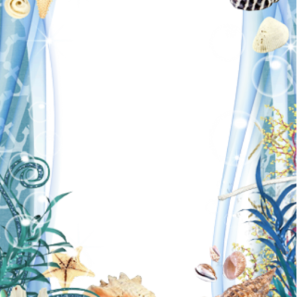 Рамка морская детская