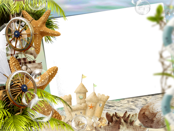 Фоторамка морская тематика