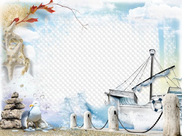 Рамка парусник