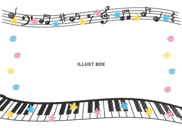 Рамка музыкальная для текста