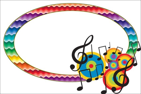 Рамки с муз инструментами