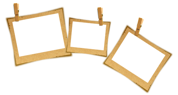 Рамки деревянные на гвоздике