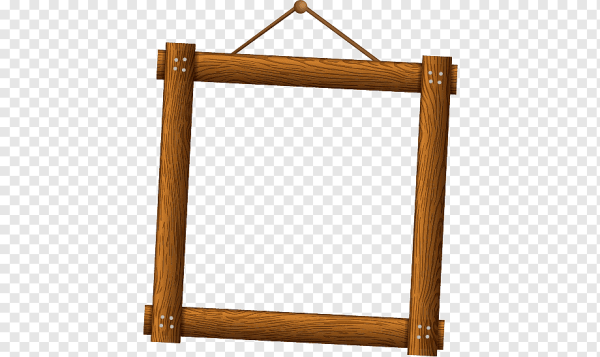 Векторная деревянная рамка