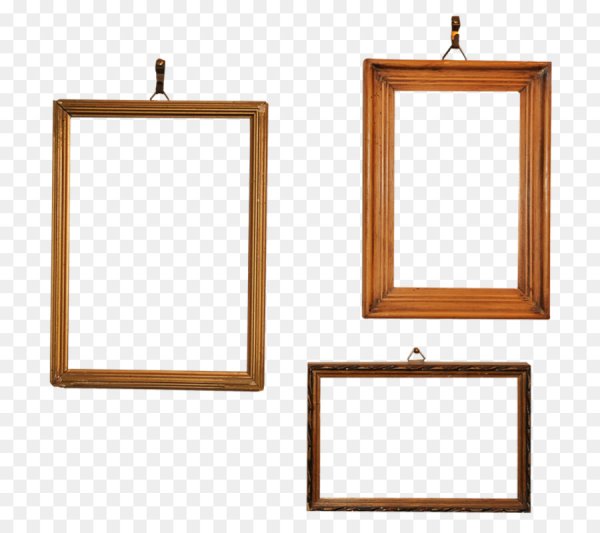 Рамка висит на стене