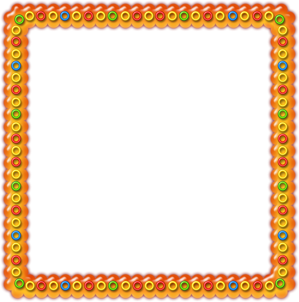 Сказочный орнамент рамка