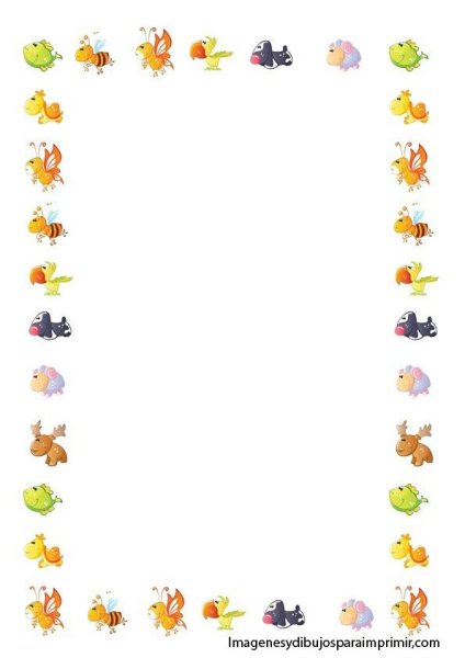 Рамка насекомые для текста