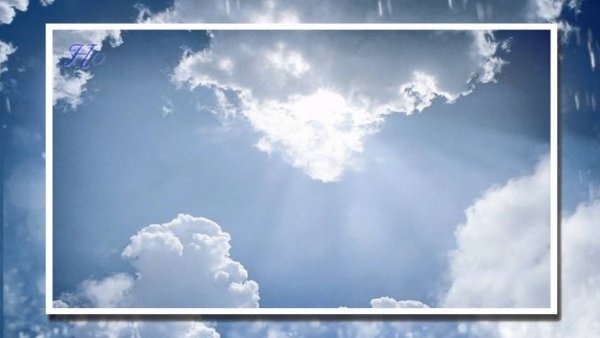 Фоторамка небо