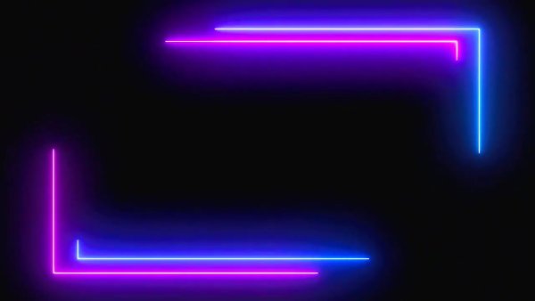 Неоновая рамка