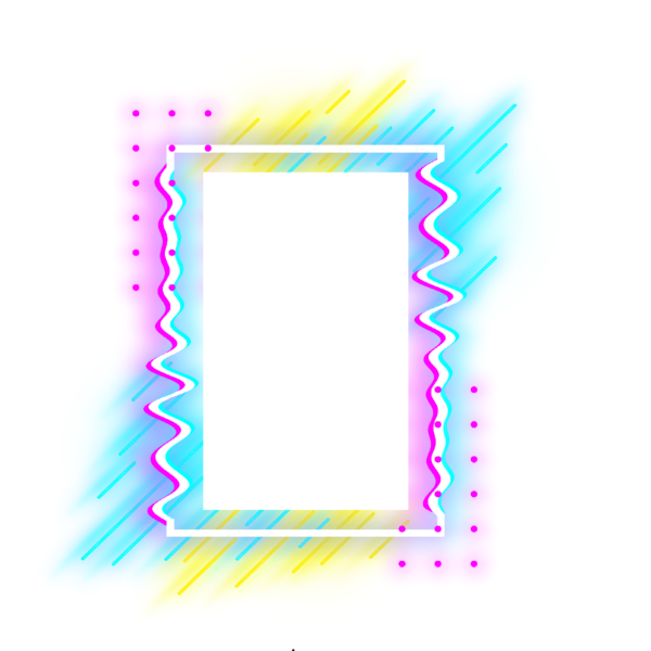 Неоновая рамка
