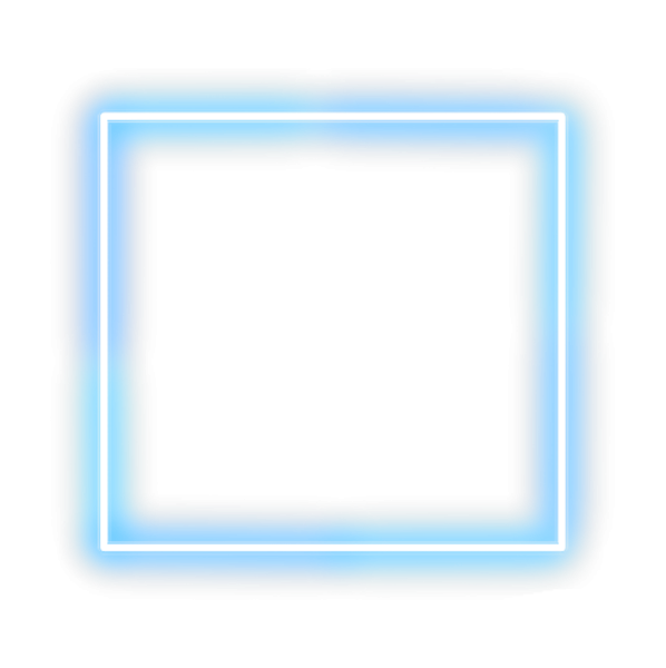 Синяя обводка квадрат